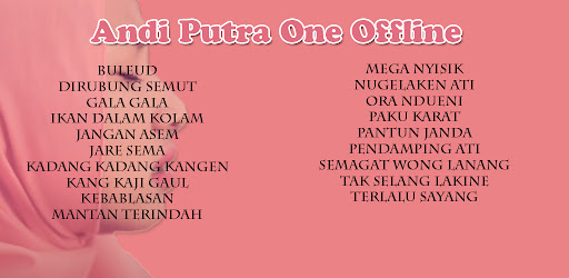 Android application Lagu Singa Depok Andi Putra screenshort