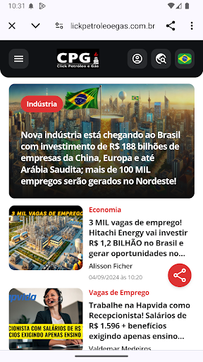 CPG Click Petróleo e Gás Screen 3