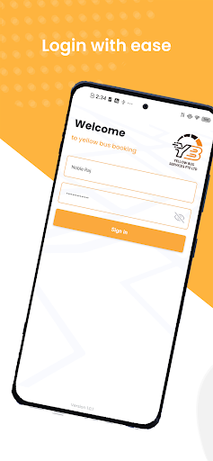Android application YB Corporate screenshort