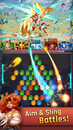 Game screenshot LightSlinger Heroes Puzzle RPG mod apk