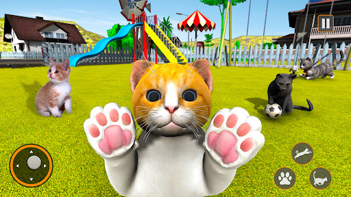 Cat Sim Offline Pet Cat Games 1.0.9 screenshots 1