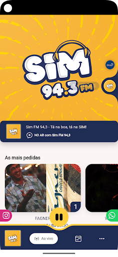 Sim FM 94,3 Screen 2