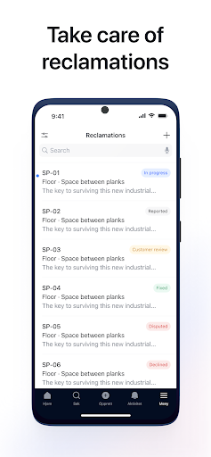 Journey admin app Screen 2
