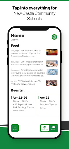 Android application New Castle Community Schools screenshort