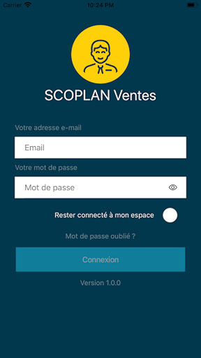 Android application Scoplan ventes screenshort