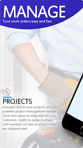 Android application KeepXO Staff Manager screenshort