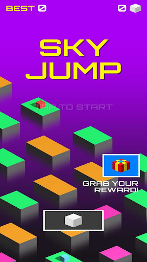 jump cube zigzag climb