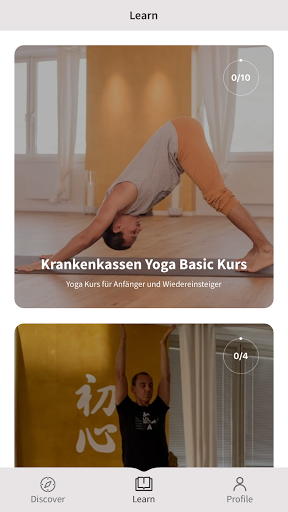 Android application Yoga Meditation & Mehr screenshort