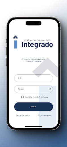 Android application CheckApp Integrado screenshort