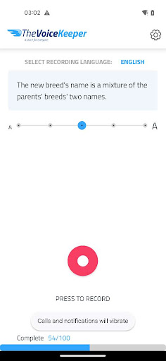 The Voice Keeper Screen 3