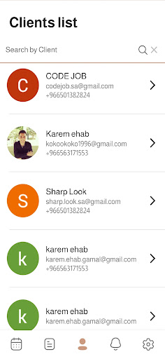 Charm Salon Admin Screen 3