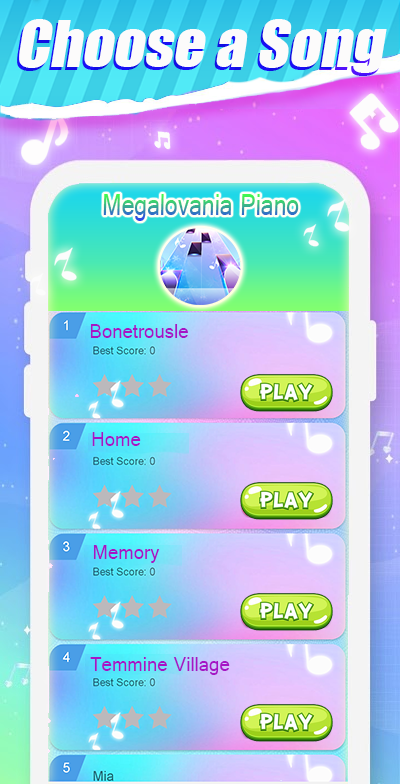 Megalovania Piano Game - Underのおすすめ画像1
