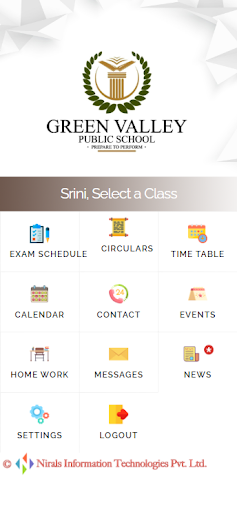 Android application Green Valley Public School screenshort