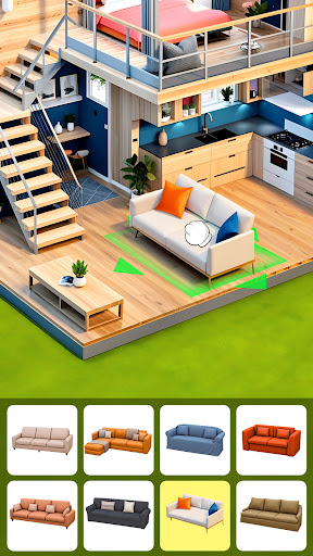 Screenshot of Happy Merge Home: ASMR