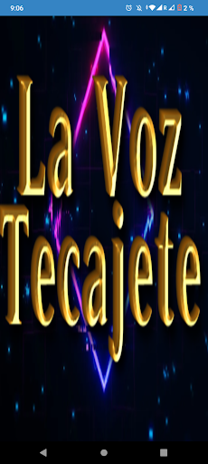 Android application La Voz Tecajete 2.0 screenshort