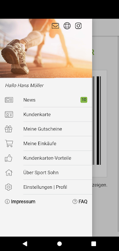 Sport Sohn Screen 2