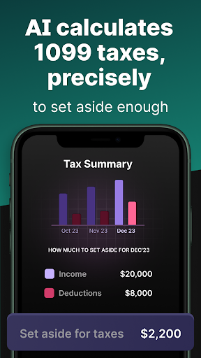 FlyFin: Effortless 1099 Taxes Screen 2