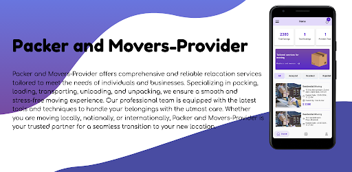 Packer and Movers-Provider