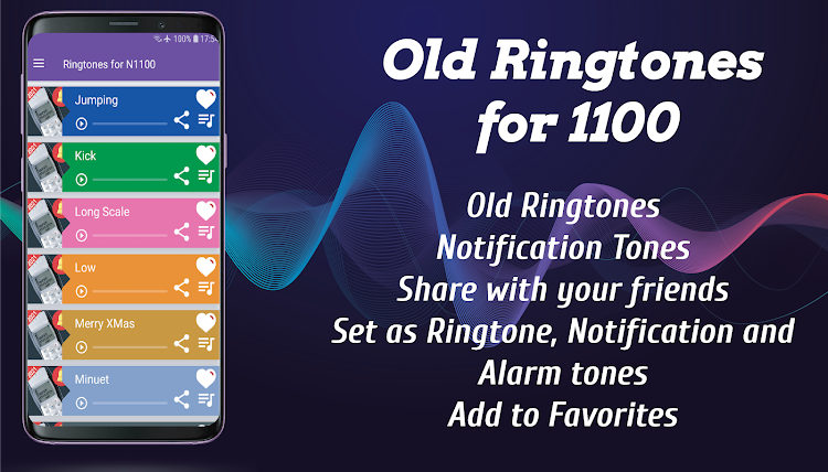 Old Ringtones for Nokia 1100 - old ringtones for nokia 1100 - (Android)