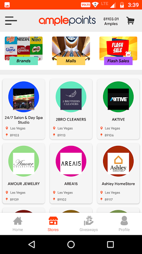 AmplePoints Screen 2