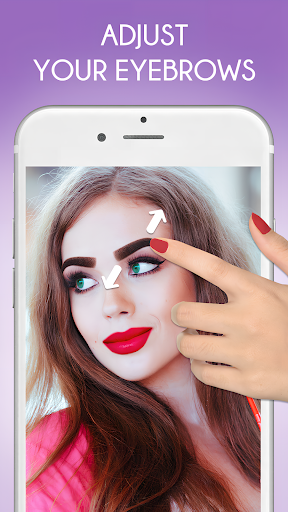 Eyebrow Filter Camera Screenshot 1 - AppWisp.com