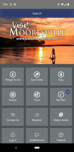 Android application Visit Mooresville NC screenshort
