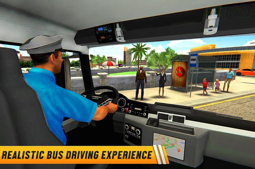 City Coach Bus Jeux de conduite APK MOD screenshots 2