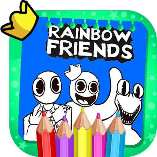 RAINBOW FRIENDS COLORING BOOK