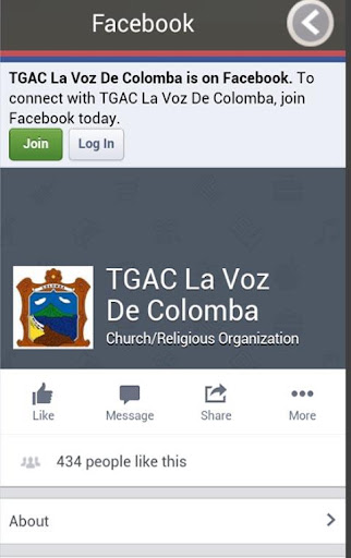 La Voz de Colomba Screen 2