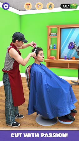 Game screenshot Barber Shop Haircut Salon Game hack