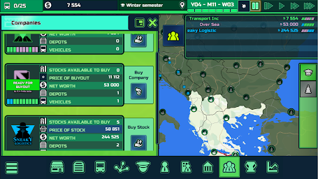 Transport INC - Tycoon Manager