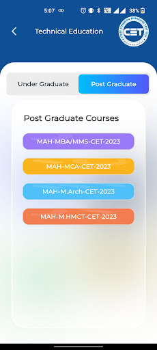 MAHA-CET Registration Screen 2