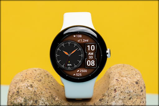 Hybrid Sport DETRA Watch face screenshot 2