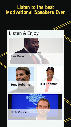 Android application Short Motivational Speeches screenshort