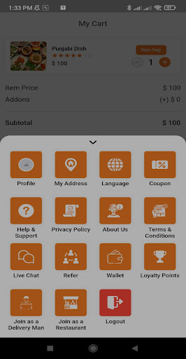 Food Delivery App Demo