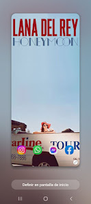 Screenshot 6 Lana del rey Wallpaper Offline android