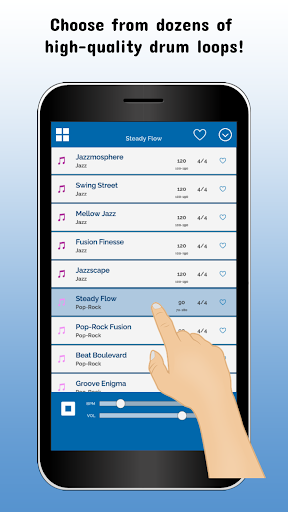 Android application Drum Loop Master – Jam Beats screenshort