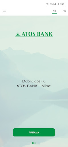 Android application ATOS BANK Online screenshort