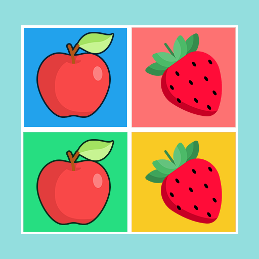 Fruits Memory Game for kids