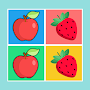 Fruits Memory Game for kids