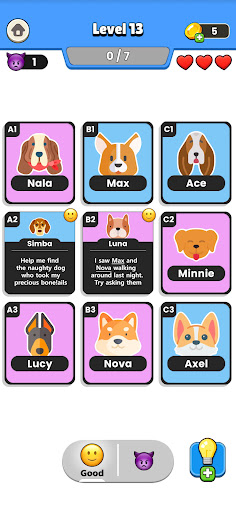 Screenshot of Clue Master - Logic Puzzles