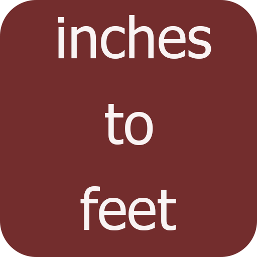 Inches to feet converter logo