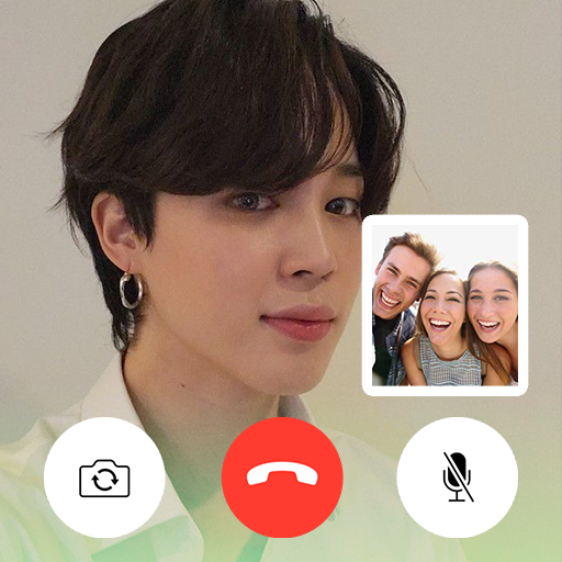 BTZ Jimin fake call and chat logo
