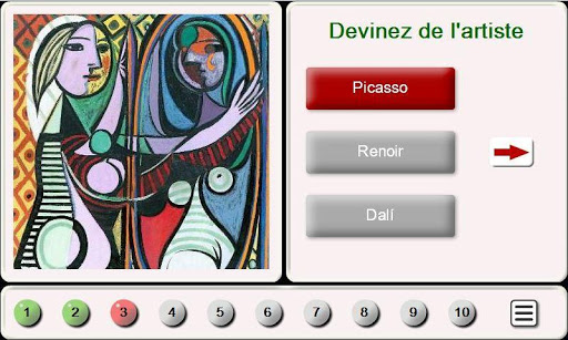 Aperçu de l'application