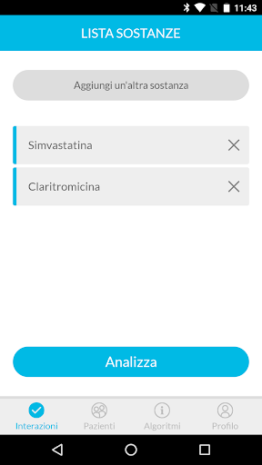 Android application INTERCheck screenshort