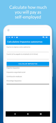 Vista previa de la aplicación
