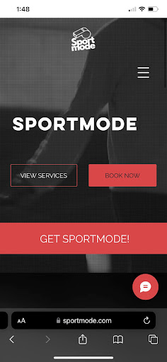 Android application Sportmode screenshort