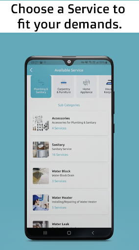 Android application Kydmah screenshort