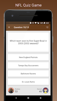 Fan Quiz for NFLのおすすめ画像1