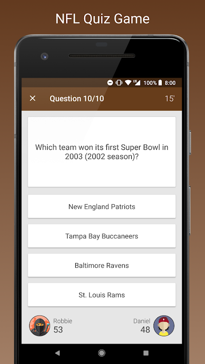 Fan Quiz for NFL - 2.1.1 - (Android)
